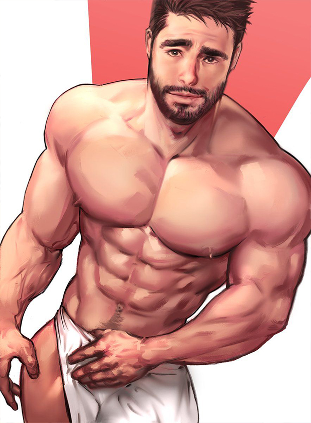 Gay animation art